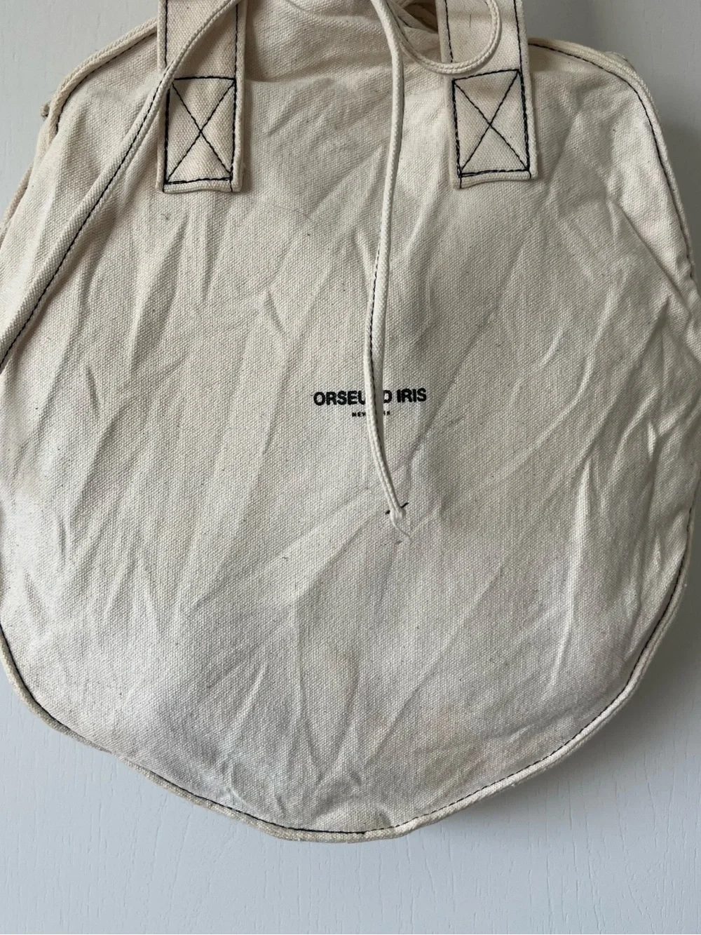 Orseund Iris Canvas Circle Tote - 1st Gen (discontinued style)
